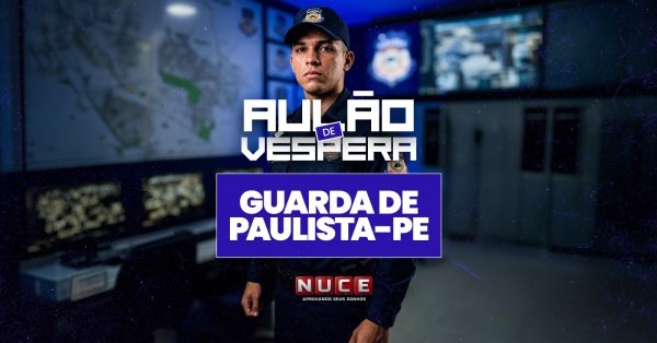 Imagem do evento AULÃO DE VÉSPERA GUARDA DE PAULISTA