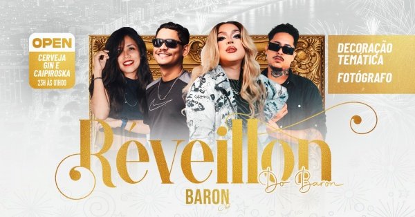 Imagem do evento Réveillon do Baron