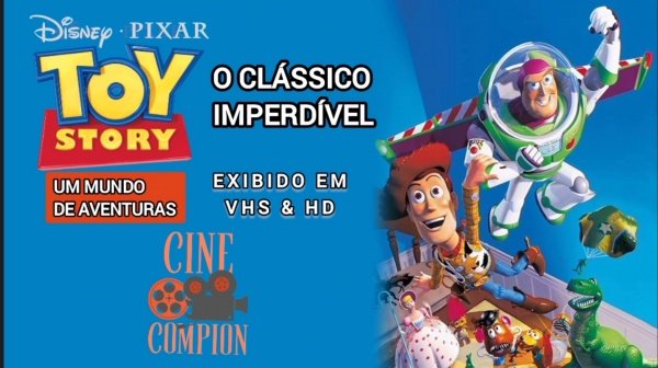 Imagem do evento SESSÃO TOY STORY (1995) 3 OPÇÕES