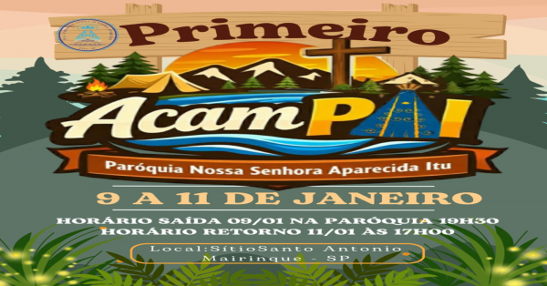 Imagem do evento PRIMEIRO ACAMPAI
