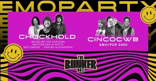 Imagem do evento BUNKER EMO PARTY