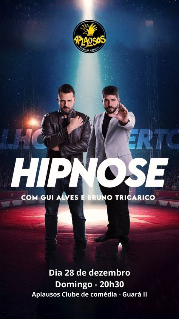 Imagem do evento Hipnose - Olhos Abertos