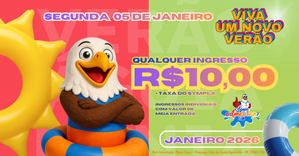 Imagem do evento Férias de Janeiro no Águia SEG 05/01(Individual)