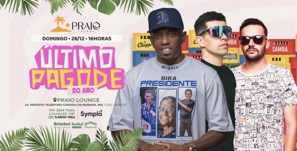 Imagem do evento ÚLTIMO PAGODE DO ANO - DADIM