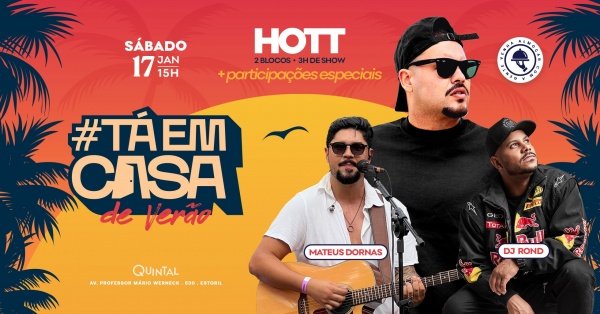Imagem do evento QUINTAL | #TáEmCasa | 17/01 - 15h