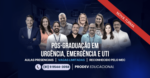 Imagem do evento MATRÍCULA PARA PÓS-GRADUAÇÃO EM URGÊNCIA, EMERGÊNCIA E UTI 2026.1
