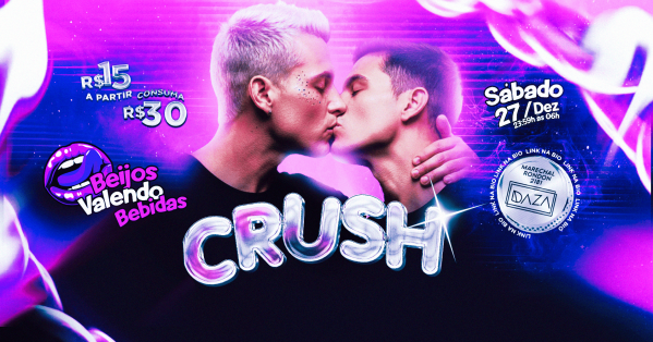 Imagem do evento CRUSH : SÁBADO: 27/12
