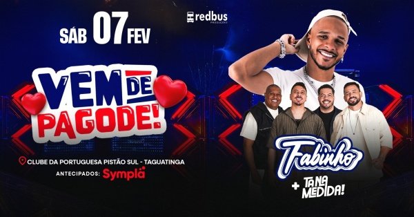 Imagem do evento FABINHO EM BRASILIA! Podemos? + Tá Na Medida