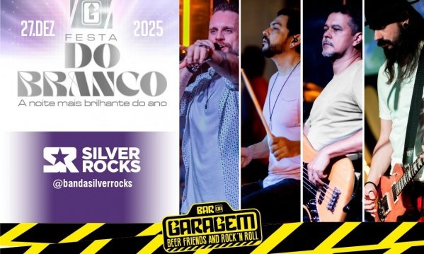 Imagem do evento FESTA DO BRANCO - BANDA SILVER ROCKS