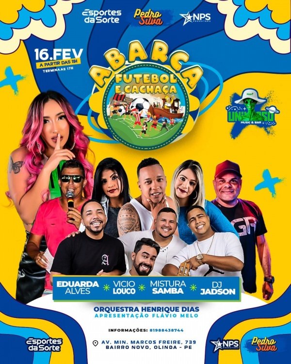 Imagem do evento BLOCO A BARCA - 2026