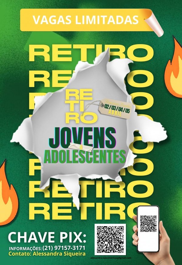Imagem do evento RETIRO DE JOVENS IBC 2026