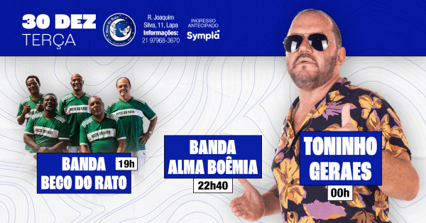 Imagem do evento TONINHO GERAES - BECO DO RATO