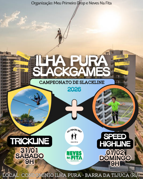 Imagem do evento ILHA PURA SLACK GAMES