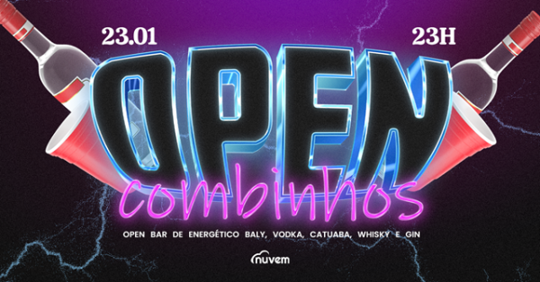 Imagem do evento OPEN Combinhos - 23/1