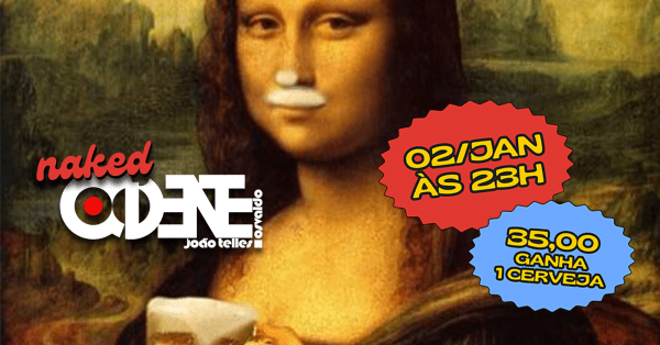 Imagem do evento Ocidente Naked . 2 Janeiro