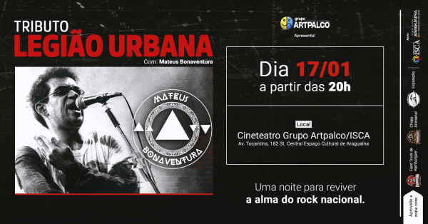 Imagem do evento TRIBUTO A LEGIÃO URBANA
