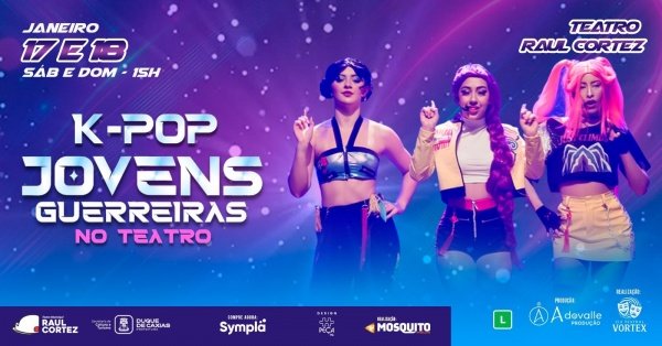 Imagem do evento JOVENS GUERREIRAS NO TEATRO - 18/01