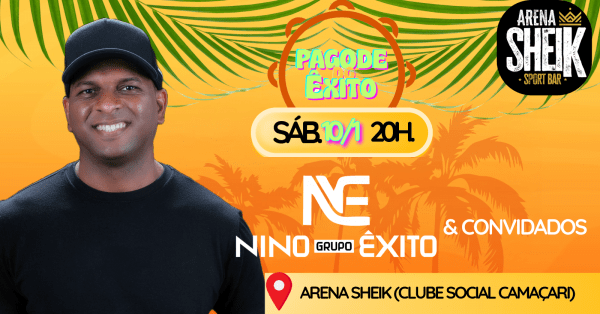 Imagem do evento PAGODE DO ÊXITO