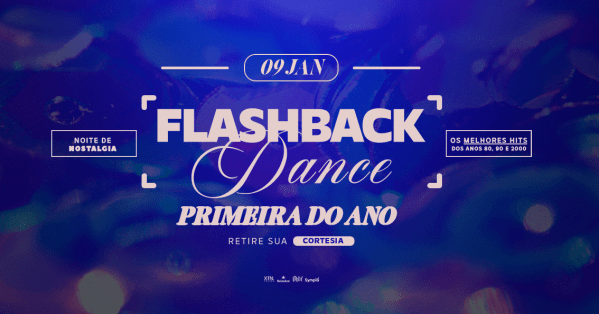 Imagem do evento Flashback Dance - Primeira do ano