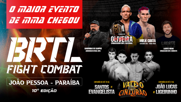 Imagem do evento BRTL FIGHT COMBAT - JOÃO PESSOA