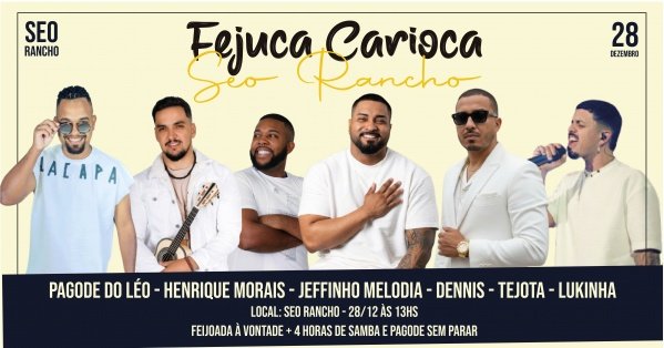 Imagem do evento Fejuca Carioca Seo Rancho