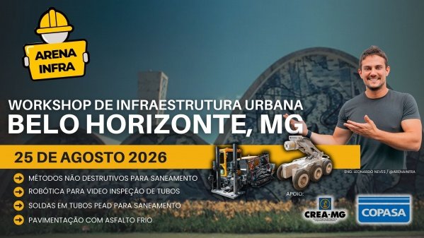 Imagem do evento WORKSHOP ARENA INFRA - BELO HORIZONTE, MG