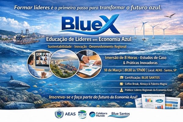 Imagem do evento BlueX - Educação de Líderes em Economia Azul