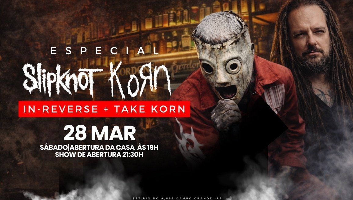 ESPECIAL SLIPKNOT E KORN