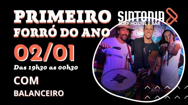 Imagem do evento PRIMEIRO FORRÓ DO ANO NO SINTONIA COM BALANCEIRO