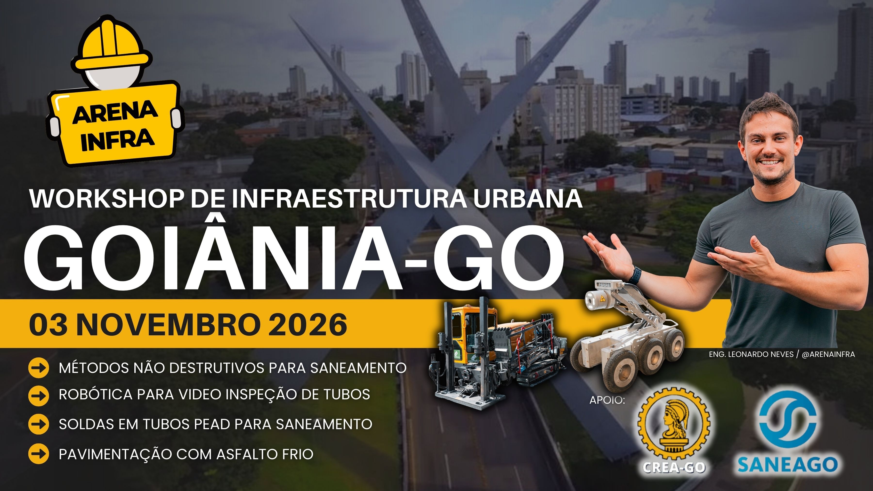 WORKSHOP ARENA INFRA - GOIANIA, GO
