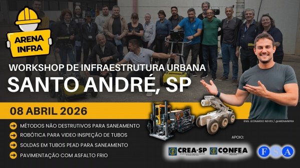 Imagem do evento WORKSHOP ARENA INFRA - SAO BERNARDO, SP
