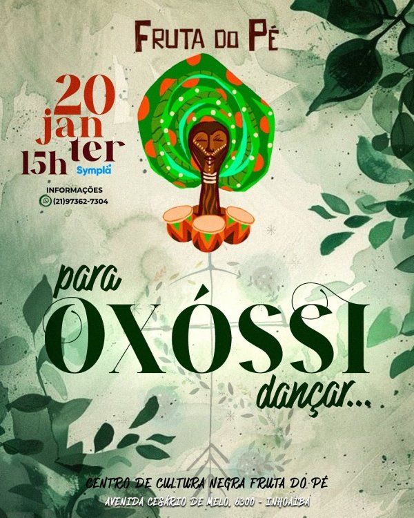 Imagem do evento Roda de Samba do Fruta do Pé - Pra Oxóssi Dançar