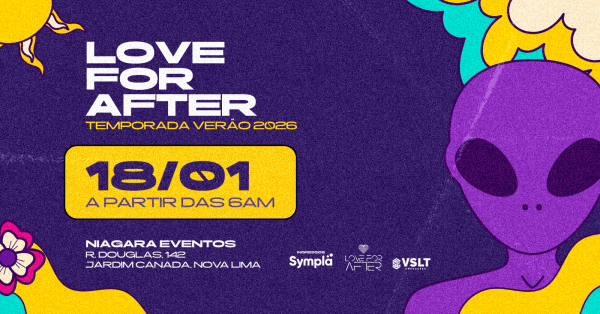 Imagem do evento LOVE FOR AFTER 18/01 apresenta: FEZZO | Niágara Eventos