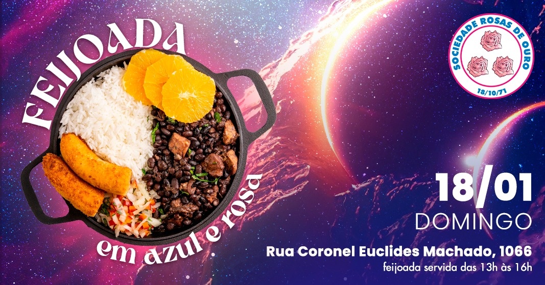 12ª Edição da Feijoada em Azul e Rosa