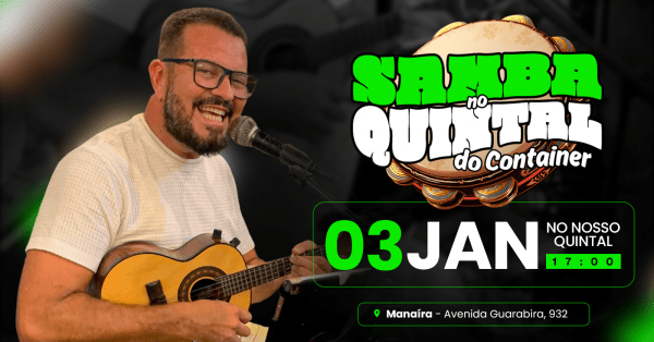 Imagem do evento 03/01 | Samba no Quintal | Container 932