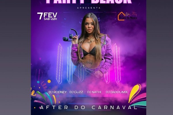 Imagem do evento Party Black 07/02 ESPECIAL DE CARNAVAL
