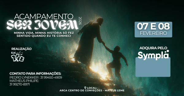 Imagem do evento ACAMPAMENTO SER JOVEM 2026