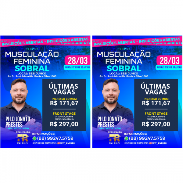 Imagem do evento CURSO DE MUSCULAÇÃO FEMININA