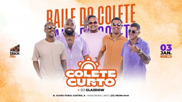 Imagem do evento BAILE do COLETE   + DJS   