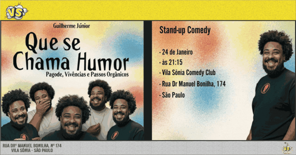 Imagem do evento Guilherme Júnior - Que se chama Humor