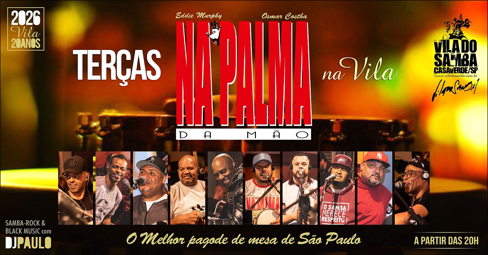 NA PALMA DA MÃO NA VILA DO SAMBA - São Paulo, SP