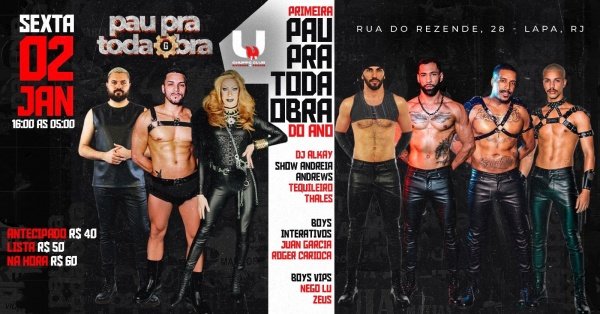 Imagem do evento PAU PRA TODA OBRA