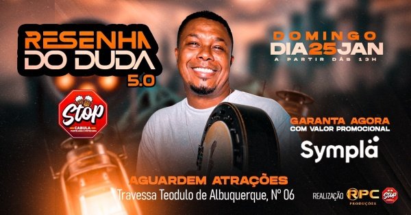 Imagem do evento RESENHA DO DUDA 5.0