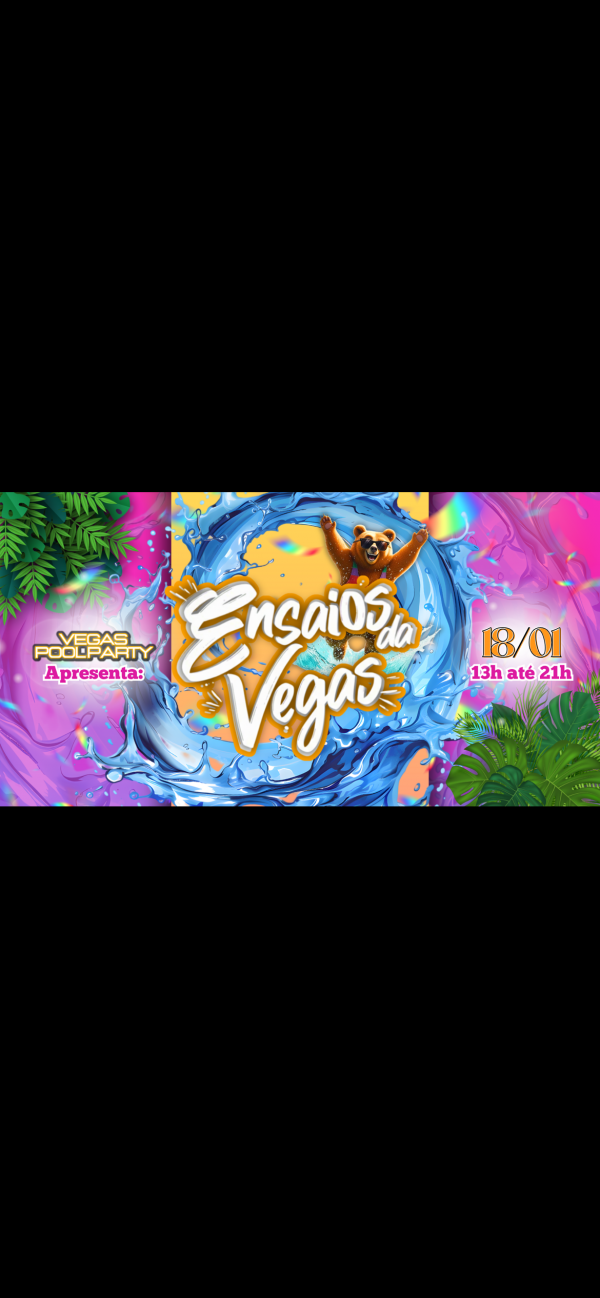 Imagem do evento VEGAS POOL PARTY - ENSAIO DA VEGAS (OPEN COOLER)