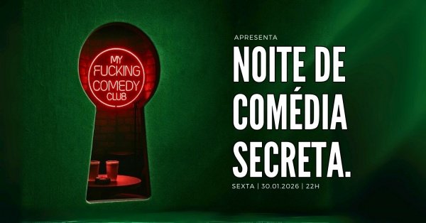 Imagem do evento NOITE DE COMÉDIA SECRETA | Comedy Club do Danilo Gentili