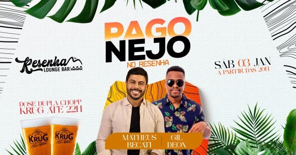 Imagem do evento Pagonejo do Resenha