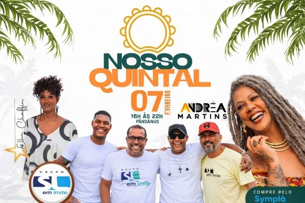 Imagem do evento Nosso Quintal - Roda de samba/ Pré carnaval
