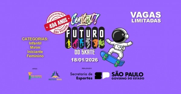 Imagem do evento FUTURO DO SKATE CONTEST  2026