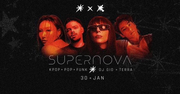 Imagem do evento [festa] 23h: SUPERNOVA  Pop, Funk e K-Pop