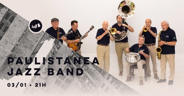 Imagem do evento PAULISTANEA JAZZ BAND no JazzB (SÁBADO 03/JAN/26)